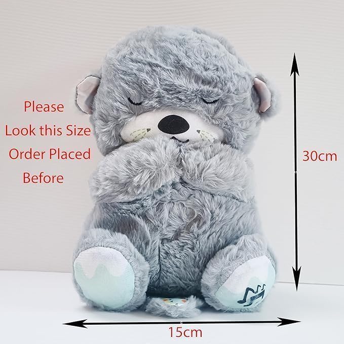 Breathing Sensory Plush Teddy Bear with Light & Soothing Music | Sleep Aid for Babies & Kids