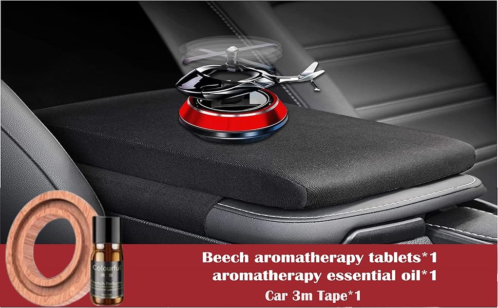 Universal Car Dashboard Aroma Diffuser – Helicopter Style| Rotating Blades Car Air Freshener with Long-Lasting Fragrance