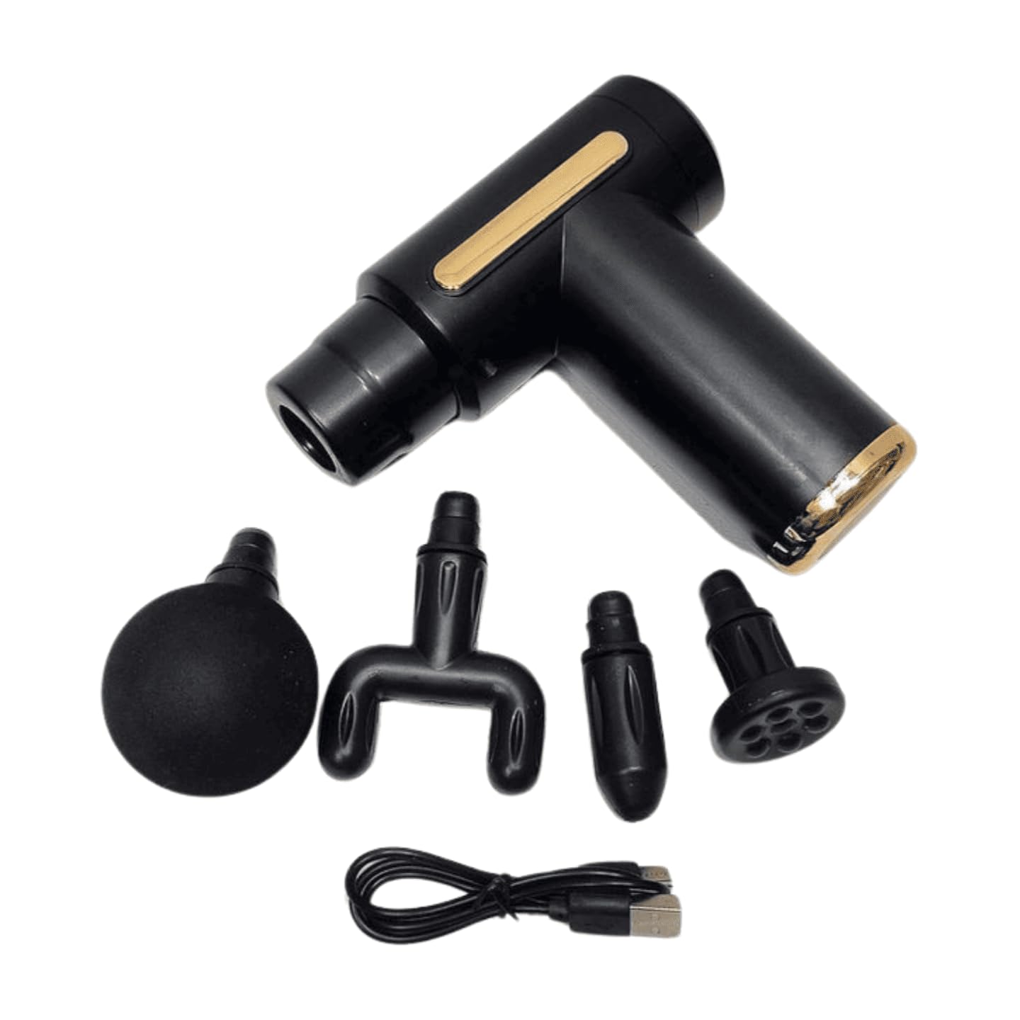 MXTOP Facial Massage Gun, 6 Speed Levels, Variable Frequency Vibration, Post-Exercise Muscle Massager, MP-720 BLACK