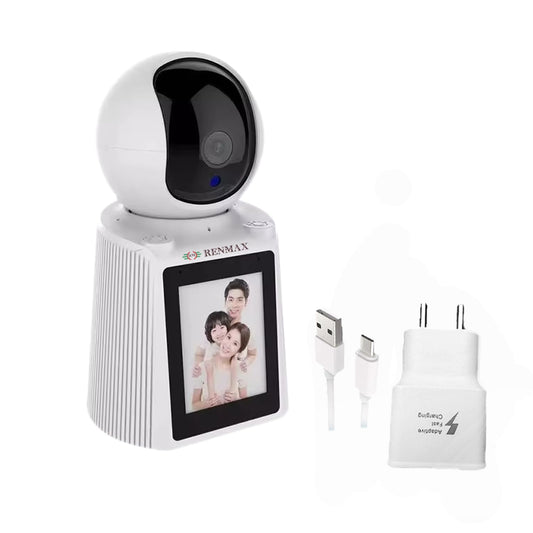1080p Video Calling WiFi CCTV Camera Two-Way Audio Night Vision Motion Detection Security Camera (1 Channel)