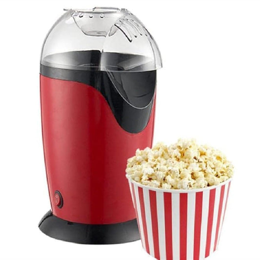 TechKing (𝐇𝐎𝐓 𝐃𝐄𝐀𝐋 𝐖𝐈𝐓𝐇 𝟏𝟕 𝐘𝐄𝐀𝐑𝐒 𝐖𝐀𝐑𝐑𝐀𝐍𝐓𝐘) Hot Air Popcorn Maker, Automatic instant Pop Corn Maker, Compact Tabletop Corn Kernel Air Popper with 3 Containers for Home