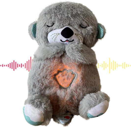 Breathing Sensory Plush Teddy Bear with Light & Soothing Music | Sleep Aid for Babies & Kids