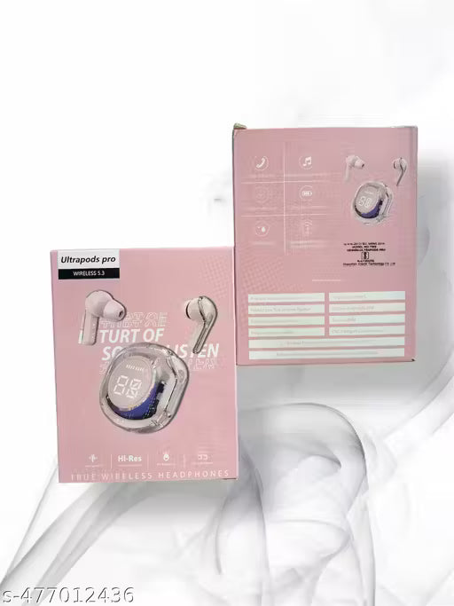 Ultrapods Pro Wireless 5.3 Bluetooth Earbuds with LED Digital Display,